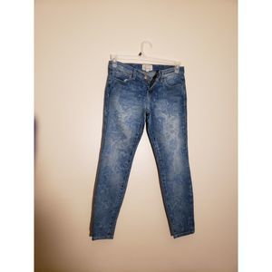 Women's Current Elliot Skinny Jeans, W30/L27, Light Blue